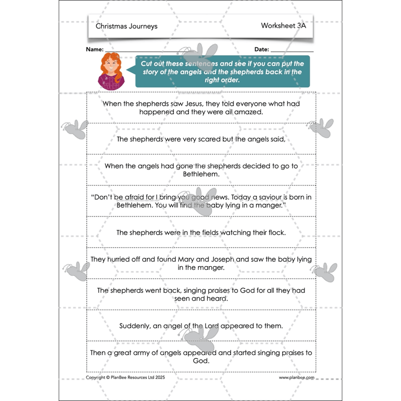PlanBee Christmas Story KS2 RE Lessons for Year 4 by PlanBee