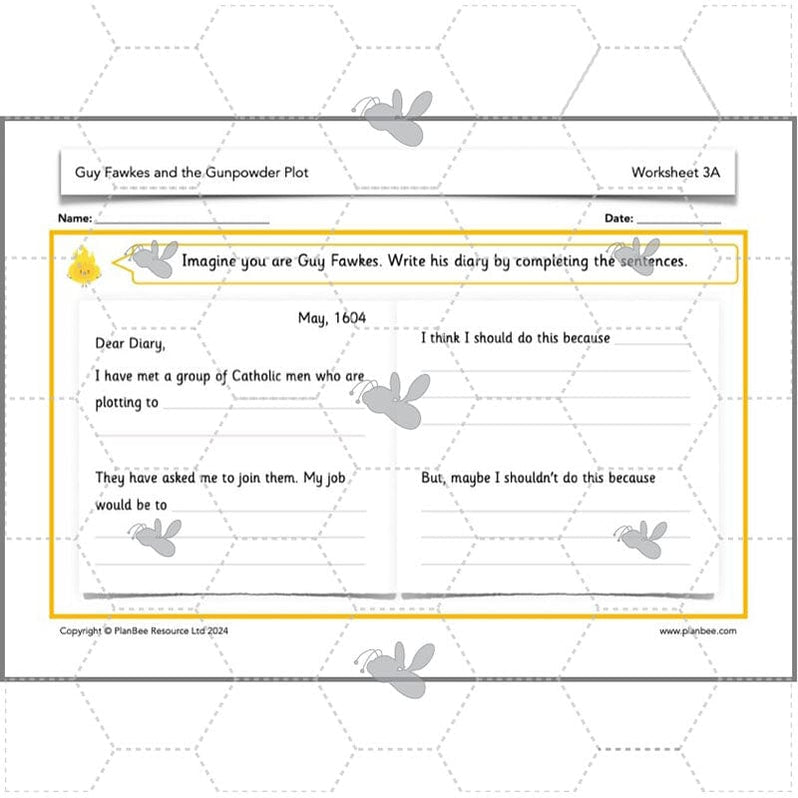 Guy Fawkes KS1 Resources & Lesson Plans | Gunpowder Plot — PlanBee