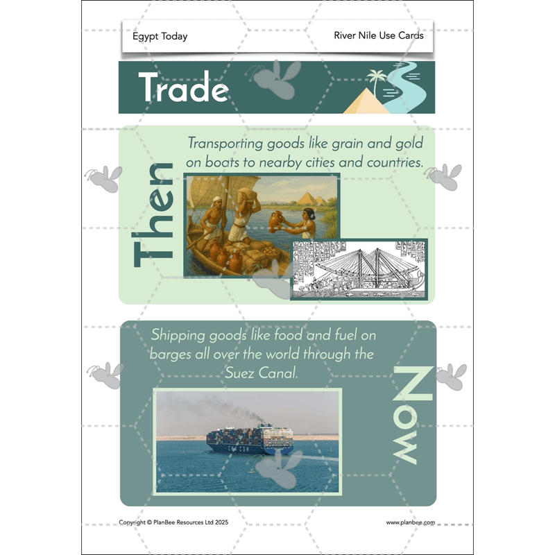 PlanBee Egypt Today - Year 3/4 Geography Lessons 