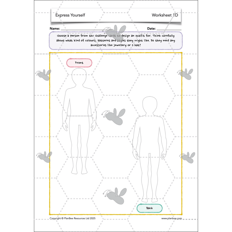 PlanBee Express Yourself Art lessons and resources for KS2 | PlanBee