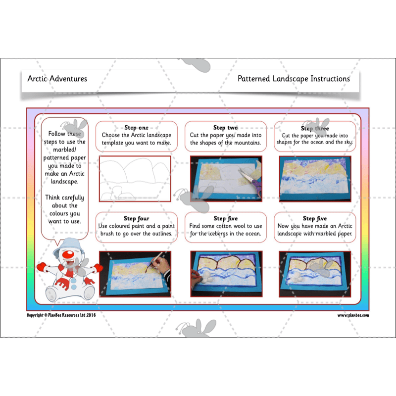 PlanBee In the Arctic Topic KS1 Enrichment Lesson Pack