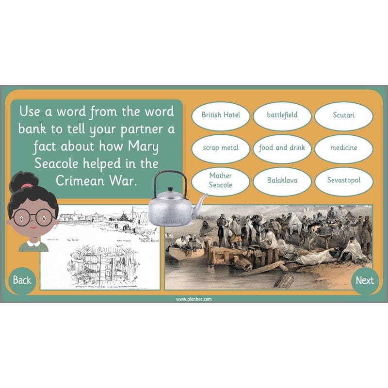 PlanBee Mary Seacole History KS1 lessons by Planbee