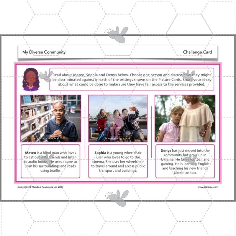 PlanBee My Diverse Community | Year 3 PSHE Lessons