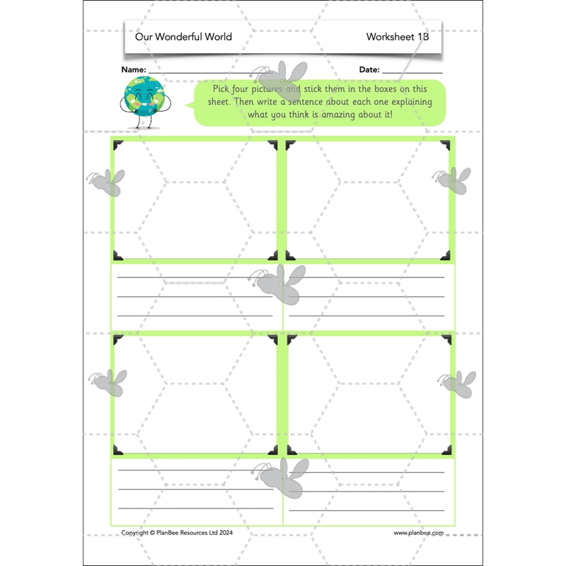 PlanBee Our Wonderful World - Creation Story KS1 RE Lessons | PlanBee