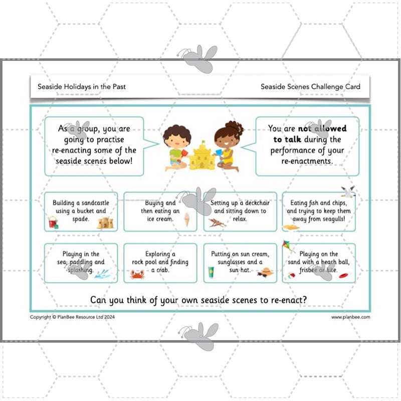 PlanBee Seaside Holidays in the Past KS1 History Lessons | PlanBee