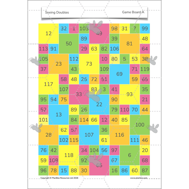 PlanBee Doubling and Halving Year 4 Maths Lessons by PlanBee