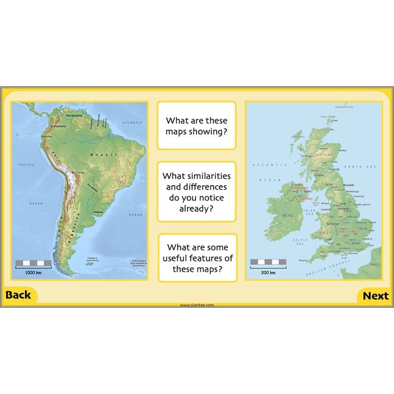 PlanBee South America KS2 Geography Lesson Pack by PlanBee