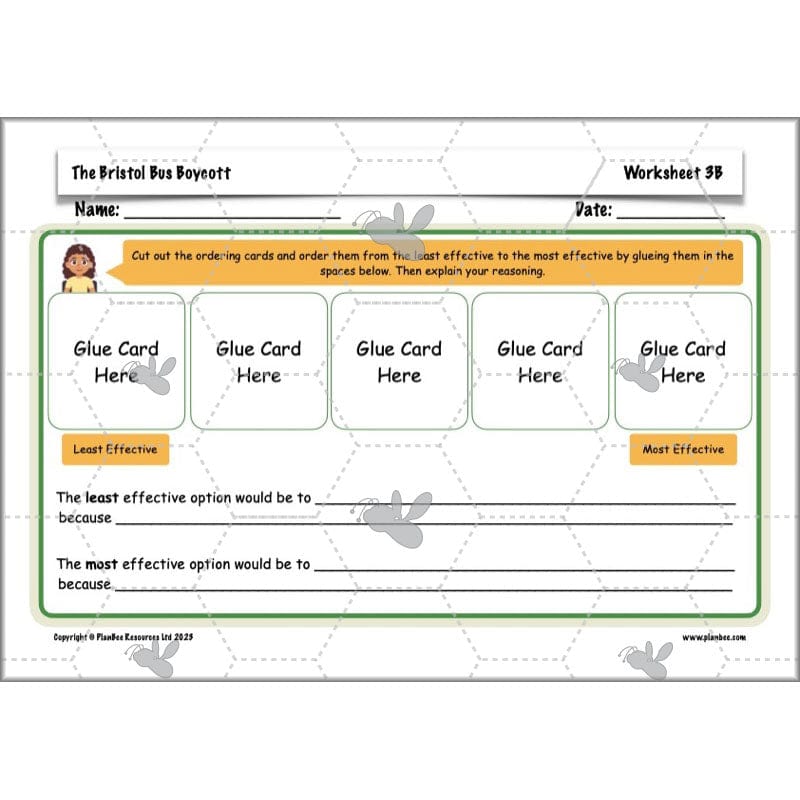 PlanBee Bristol Bus Boycott History KS2 lessons by PlanBee