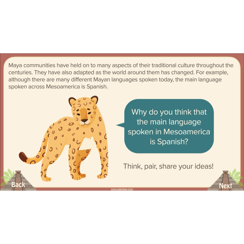 PlanBee The Maya KS2 Topic Enrichment Lesson Pack
