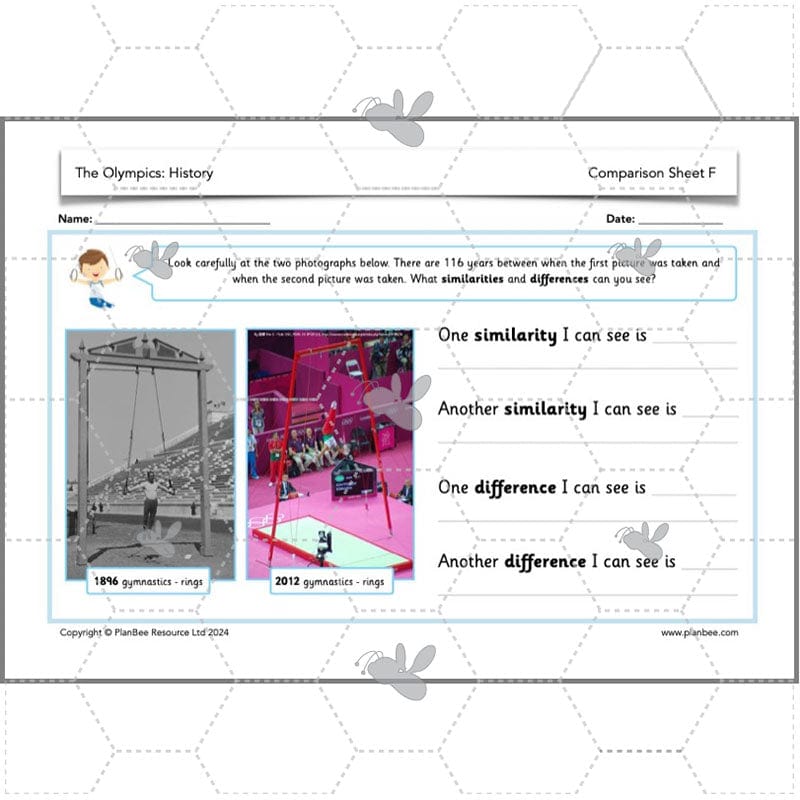 PlanBee Olympic Games KS1 Lesson Pack by PlanBee