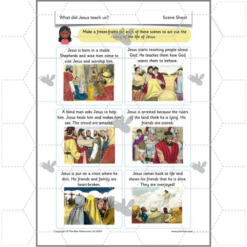 PlanBee What did Jesus teach us? KS1 Christianity Lessons by PlanBee