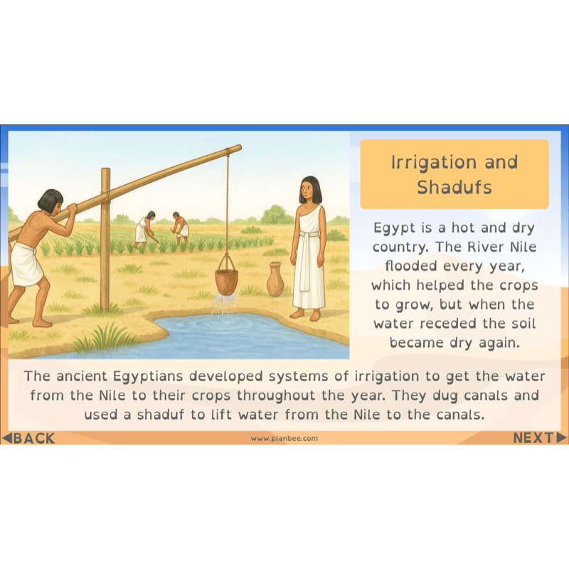 PlanBee Who were the Ancient Egyptians? KS2 History Lesson Pack