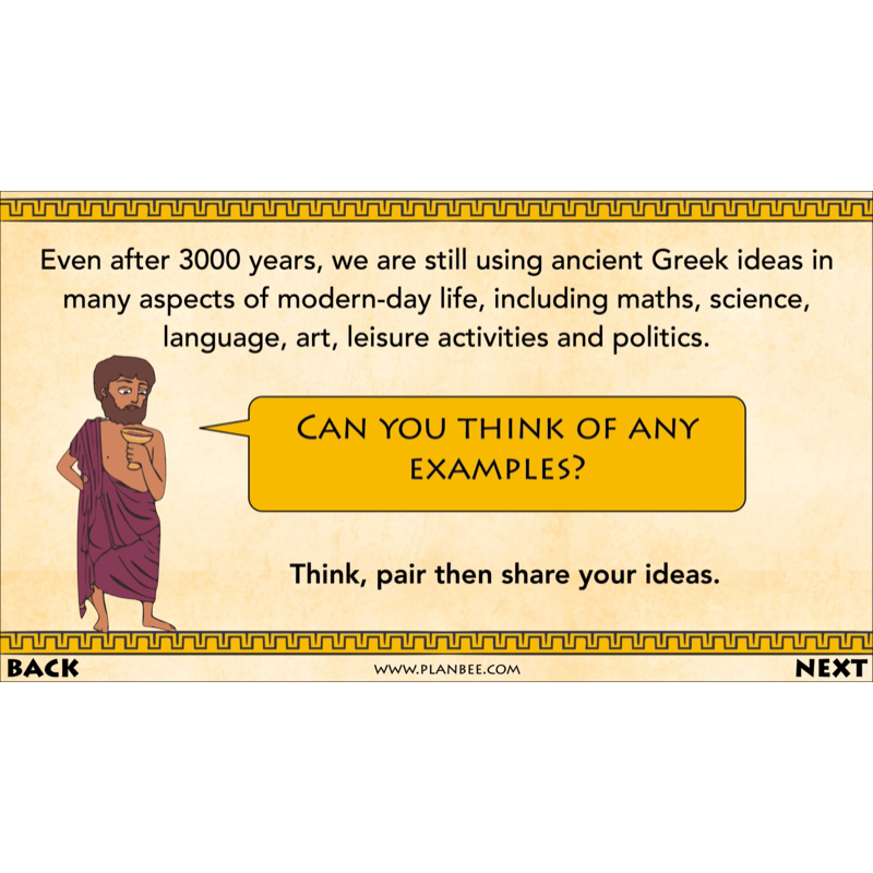 PlanBee Who were the Ancient Greeks KS2 History Lesson Plans
