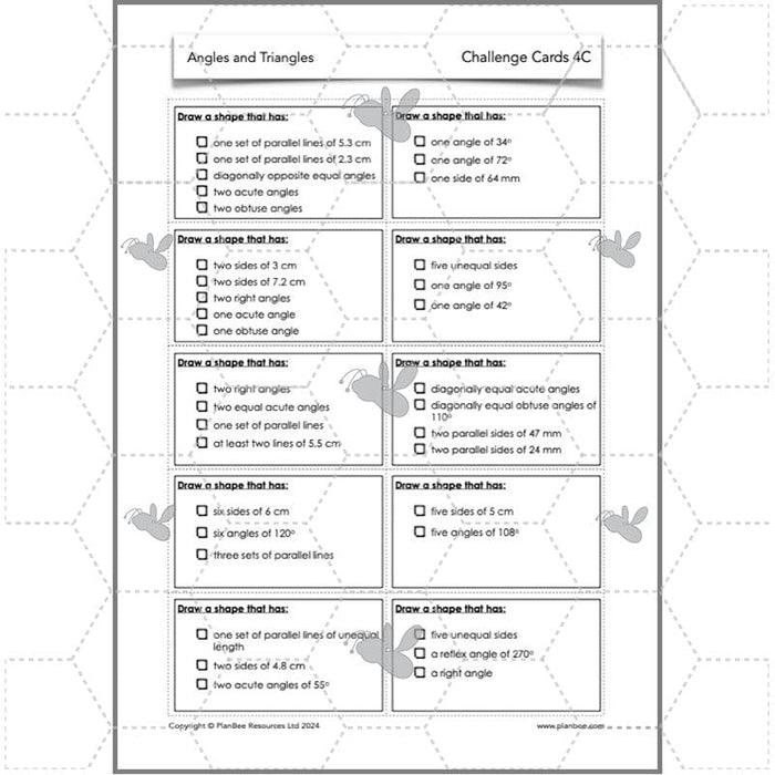 PlanBee Year 5 Angles and Triangles Maths Lessons by PlanBee