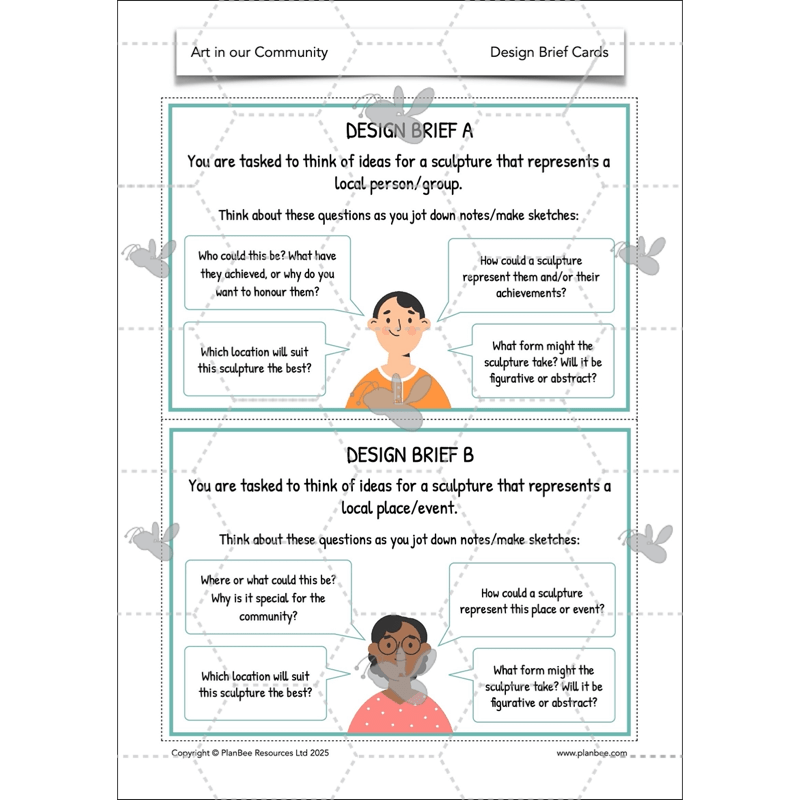 PlanBee Art in our Community | Sculpture KS2 | PlanBee