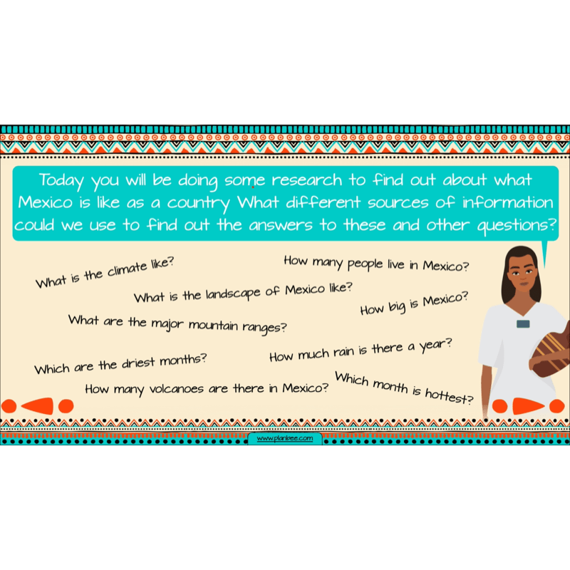 PlanBee Aztecs KS2 Topic Enrichment Pack