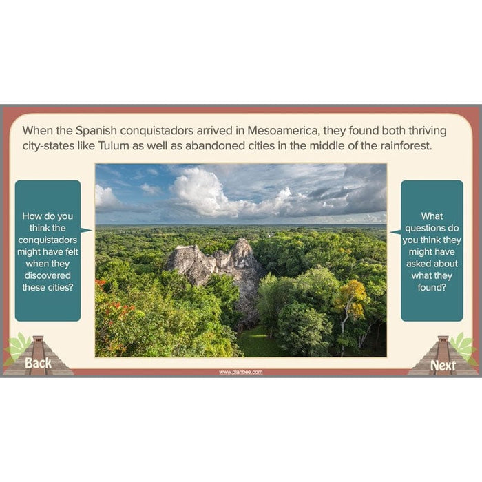 PlanBee KS2 Ancient Maya Civilisation Topic Lessons by PlanBee