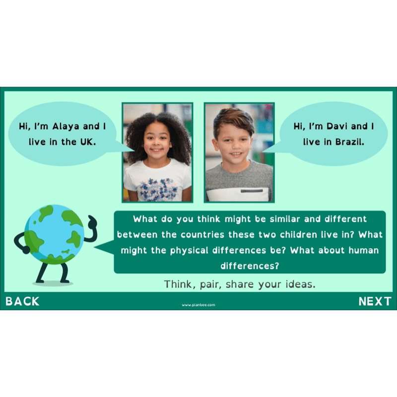 PlanBee Countries of the World | KS2 Geography Lessons PlanBee 