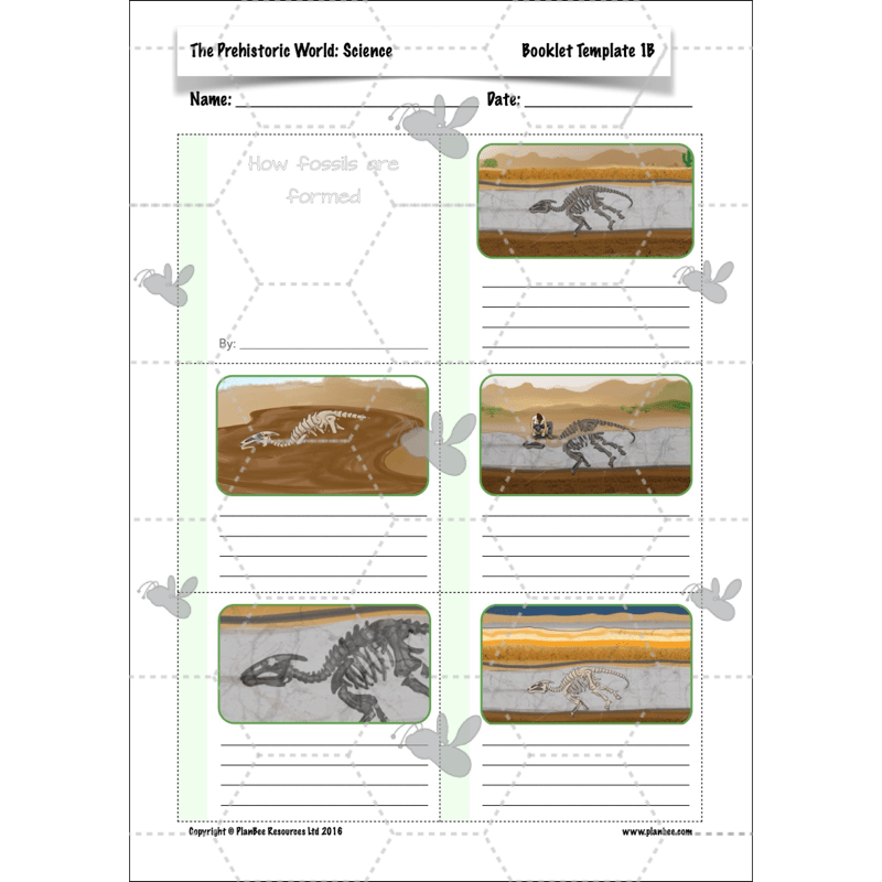 PlanBee Dinosaurs Topic KS2 Enrichment Lesson Pack