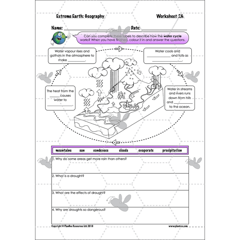 PlanBee Extreme Earth KS2 Lesson Planning Pack