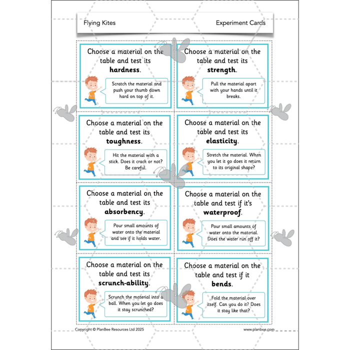 PlanBee Flying Kites KS1 DT Lesson Pack