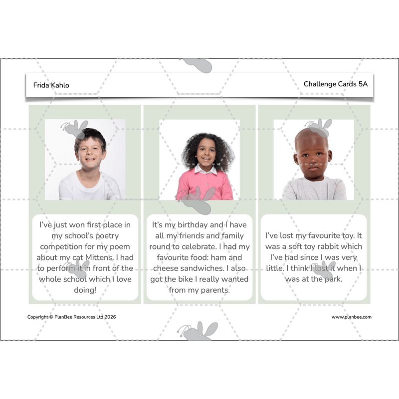 PlanBee KS2 Frida Kahlo for Kids Art Lesson Pack by PlanBee