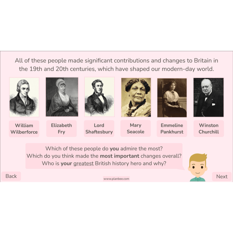 PlanBee British History Heroes KS2 History Lessons by PlanBee