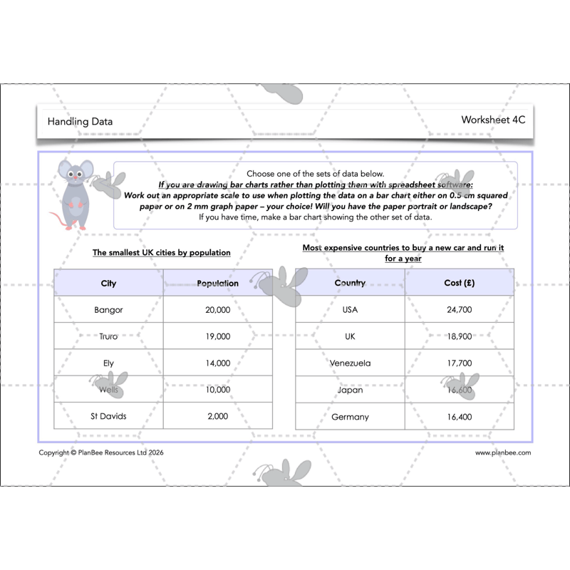 PlanBee Handling Data Year 4 Maths Lessons by PlanBee