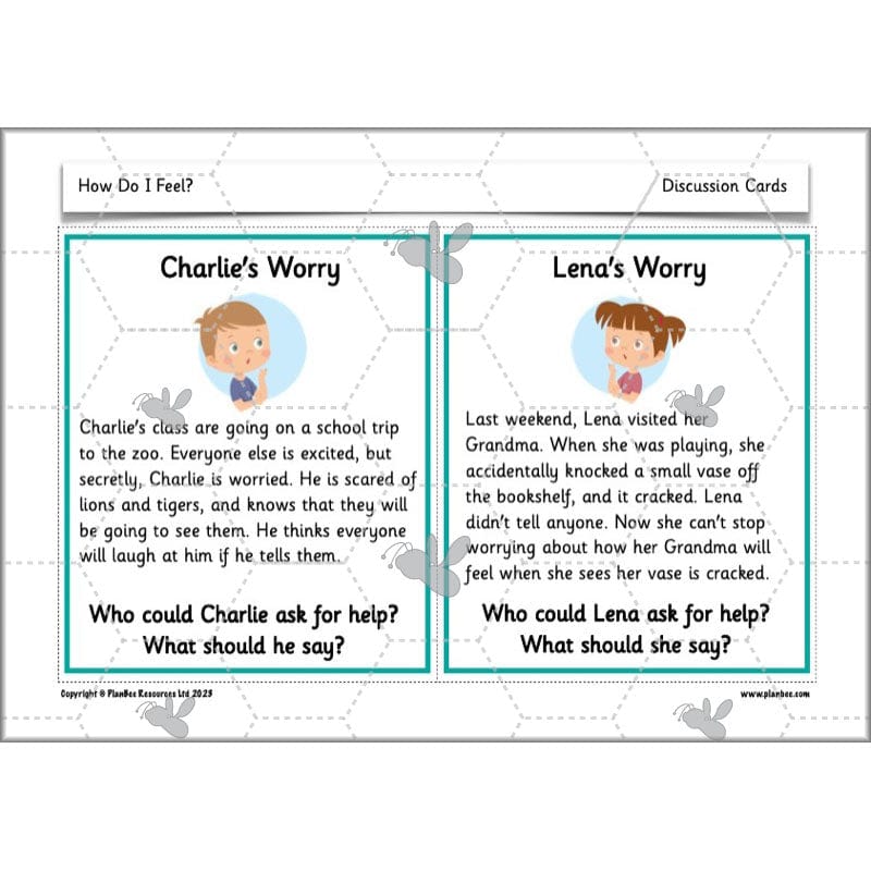 PlanBee How Do I Feel? | PSHE lessons KS1