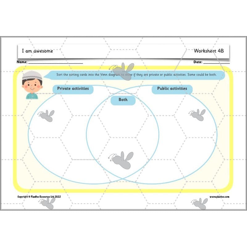 PlanBee I am awesome PSHE KS1 lessons by PlanBee