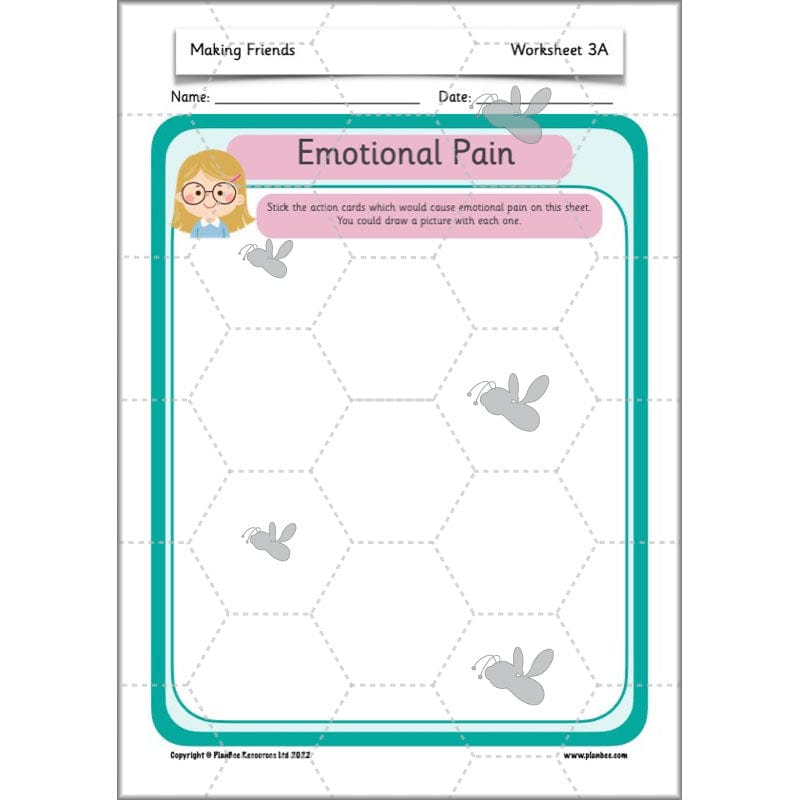 PlanBee Making Friends PSHE KS1 lessons by PlanBee