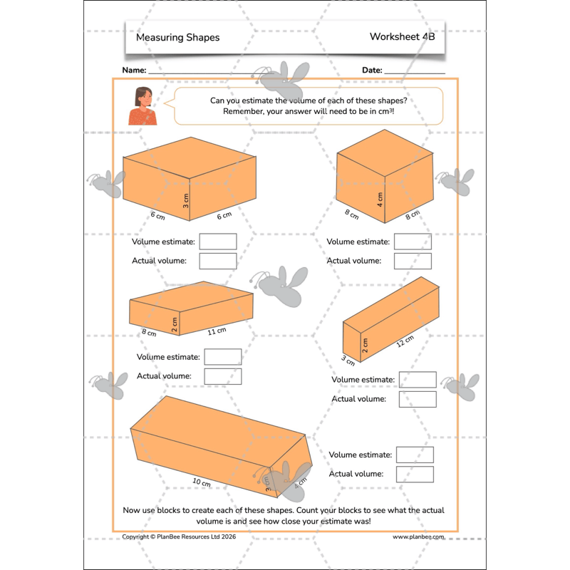 PlanBee Measuring Shapes Year 5 Maths Planning by PlanBee