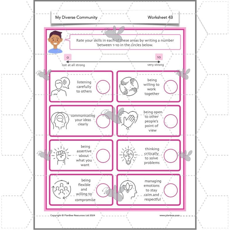 PlanBee My Diverse Community | Year 3 PSHE Lessons