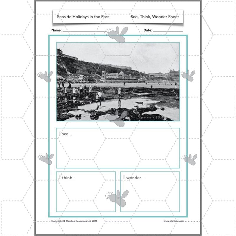PlanBee Seaside Holidays in the Past KS1 History Lessons | PlanBee