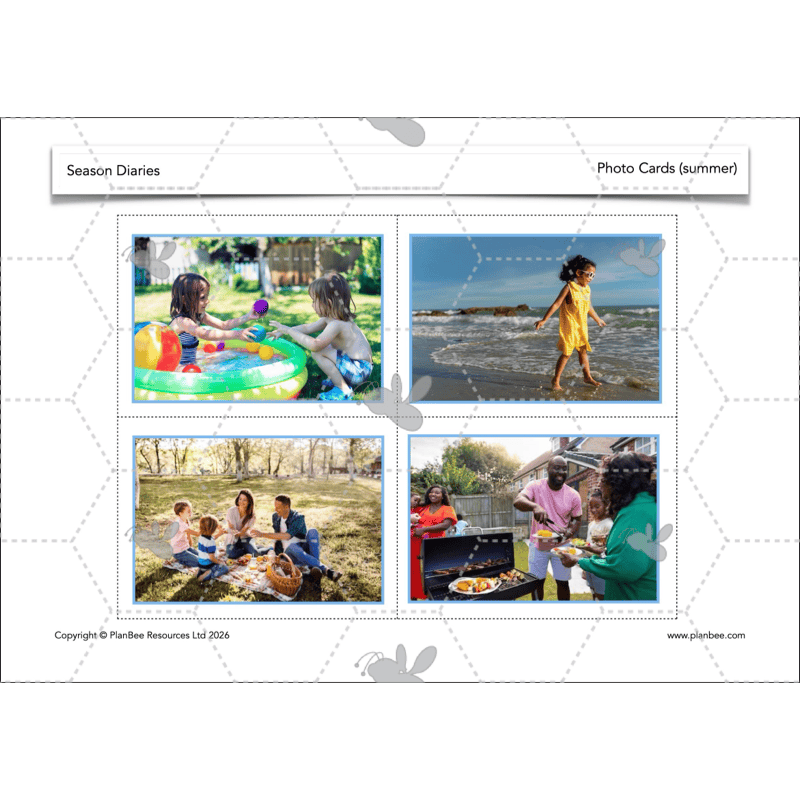 PlanBee Season Diaries | Year 1 English