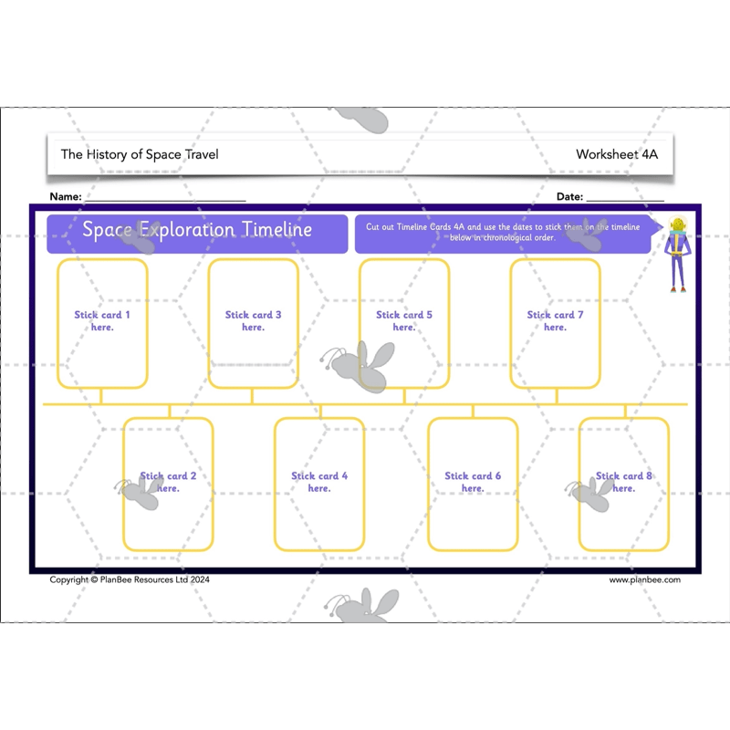 PlanBee The History of Space Travel KS1 Lesson Plans & Resources