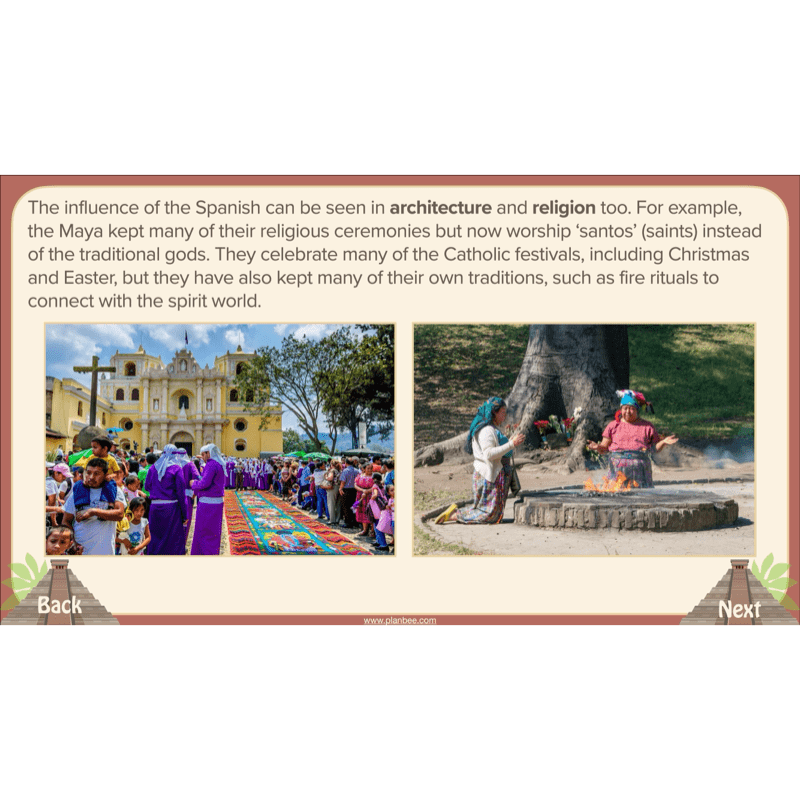 PlanBee The Maya KS2 Topic Enrichment Lesson Pack