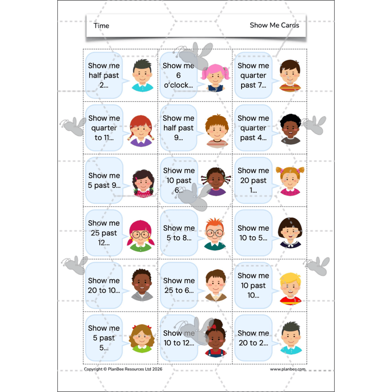 PlanBee Year 3 Time Word Problems Maths Lesson by PlanBee