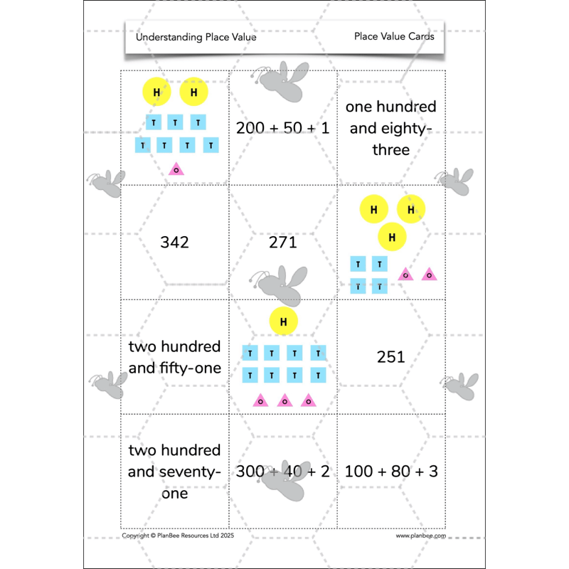 PlanBee Understanding Place Value Year 3 Maths Lessons by PlanBee