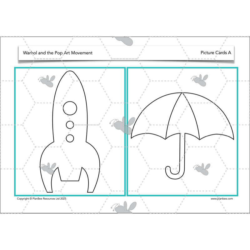 PlanBee Andy Warhol KS2 Art Lessons The Pop Art Movement | PlanBee