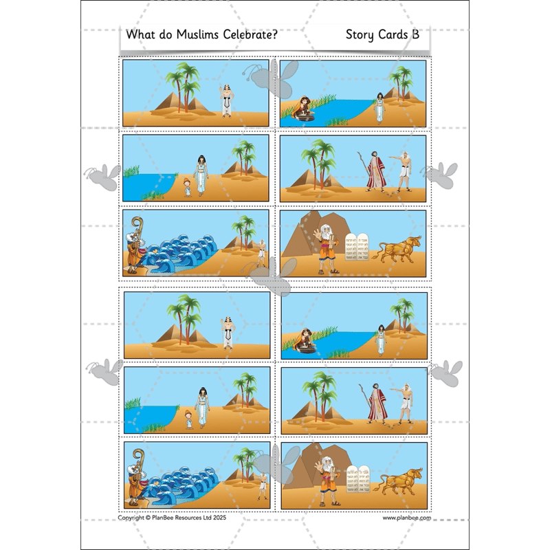 PlanBee What do Muslims celebrate? KS1 Islamic Festival Lessons