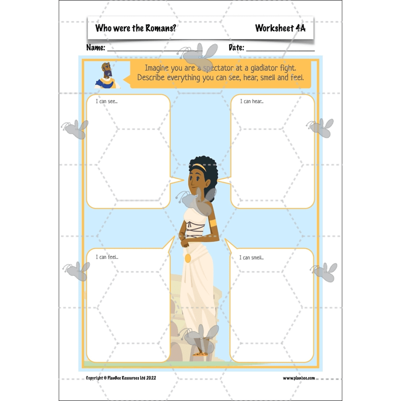 PlanBee Who were the Romans? KS2 Lesson Planning and Resources
