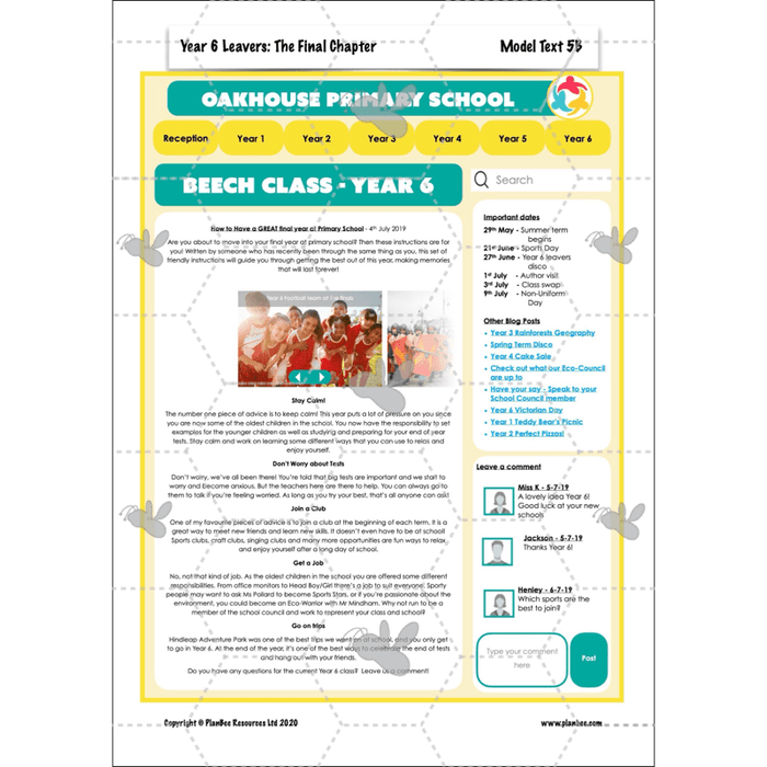 Year 6 Leavers: The Final Chapter