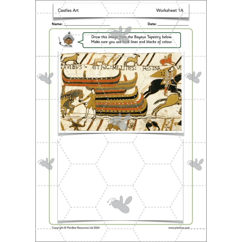 PlanBee Castles Topic KS1 Enrichment Lesson Pack