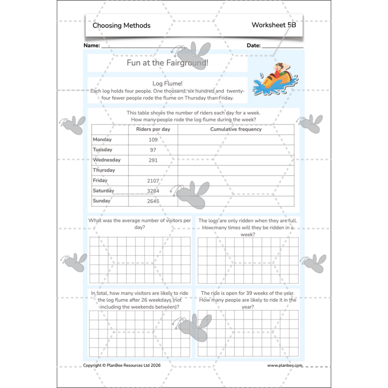 PlanBee Choosing Methods Year 6 Maths Planning by PlanBee