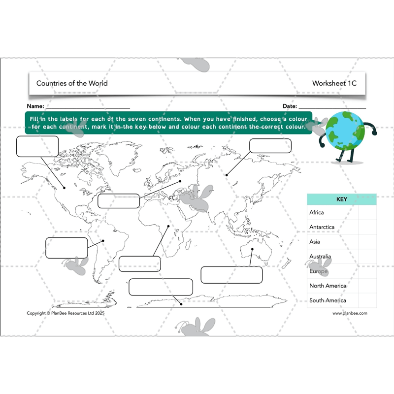 PlanBee Countries of the World | KS2 Geography Lessons PlanBee 