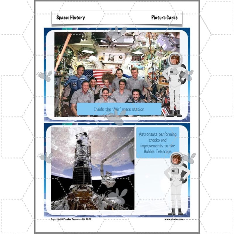PlanBee Space KS2 History lessons | Y5/6 | PlanBee