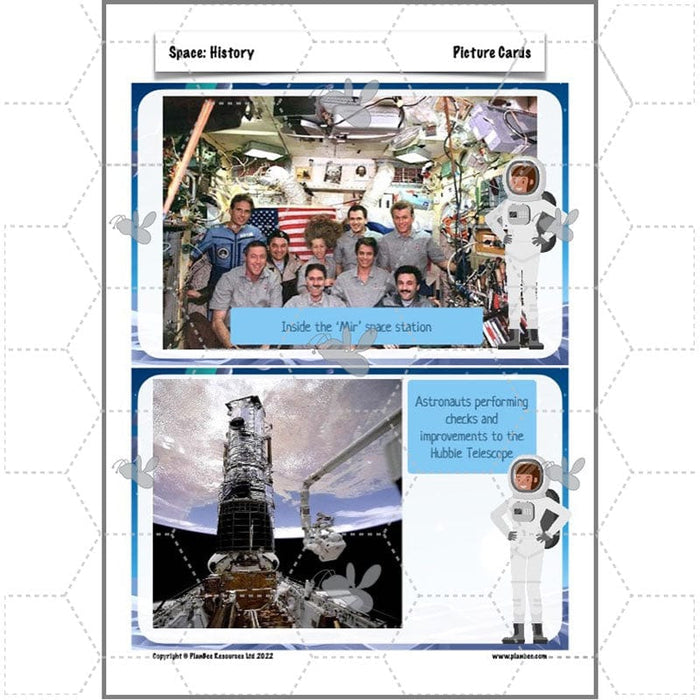 PlanBee Space KS2 History lessons | Y5/6 | PlanBee