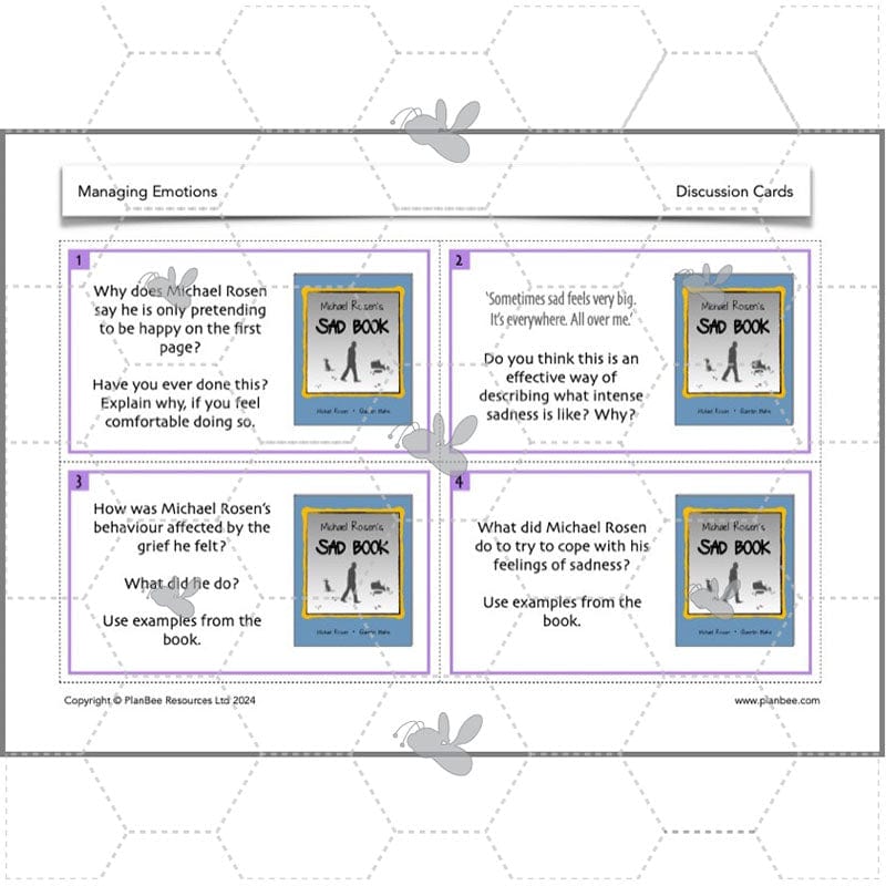 PlanBee Managing Emotions KS2 PSHE lessons | PlanBee