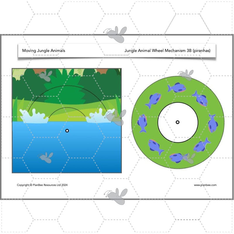 PlanBee Jungle-themed Sliders and Levers KS1 Lesson Pack | PlanBee
